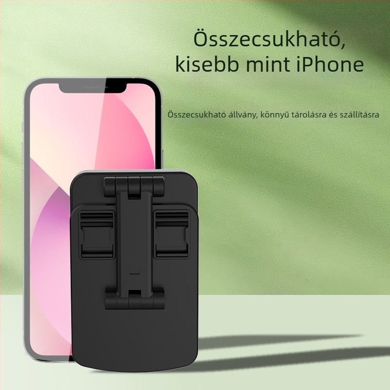 Asztali telefon-tartó - műanyag anyag, univerzális kialakítás