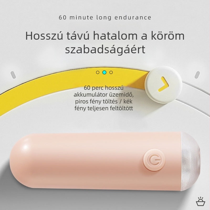 Kézben tartható körömlámpa, mini hordozható, hálózatról működik, gyors kötés