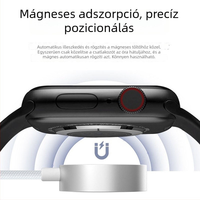 Yesido Vezeték nélküli töltő Apple Watch-hoz mágneses adatkábellel