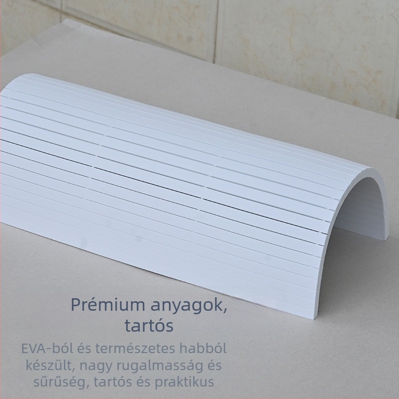 Ragasztóval ellátott EVA habcsíkok és die-cut habpárnák különböző méretekben (12x300x380 mm, 9x300x380 mm, 10x300x380 mm, 6x300x380 mm, 15x30x380 mm)