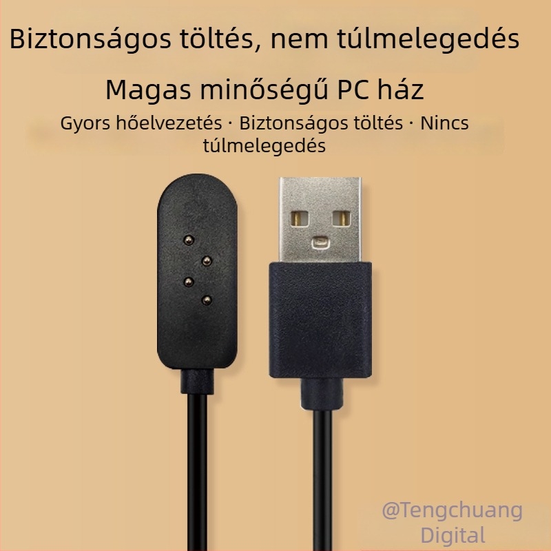 Xiaoyou X6 csontvezetéses fülhallgatóhoz USB mágneses töltés- és adatkábel