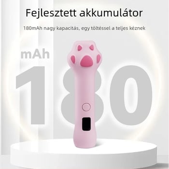 Kézi manikűr lámpa Cat Claw, kompakt hordozható fototerápiás lámpa körmöknek, modell Cat Claw One Word Lamp