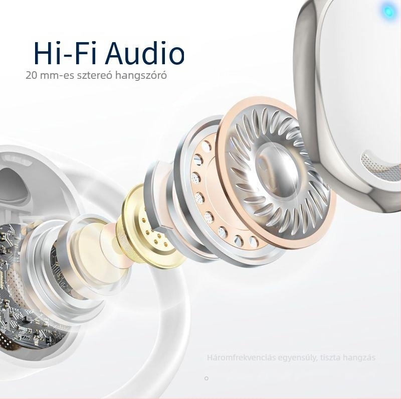 M70 egyidejű tolmács fejhallgatóval, valós idejű fordítással, AI zajcsökkentéssel, Bluetooth, iOS-kompatibilis