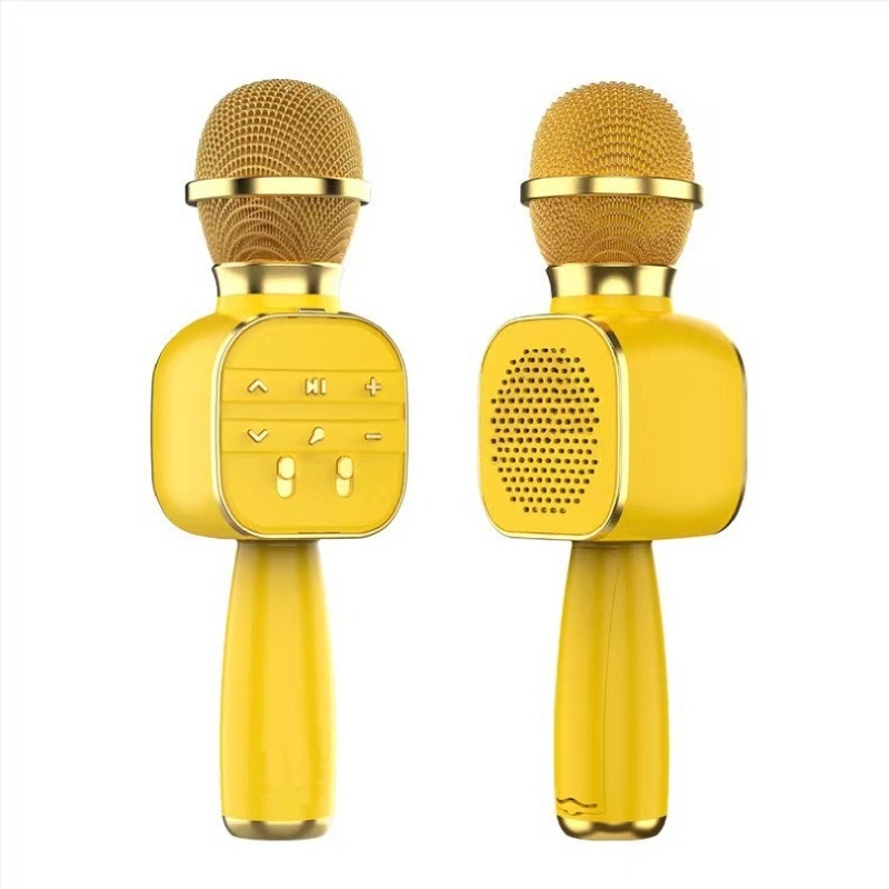 DS813 Integrált hordozható gyerek mikrofon beépített hangszóróval és hangváltóval, Bluetooth 5.3, 1200–2000mAh, 60Hz–15kHz, SNR ≥85dB, 3–6 óra