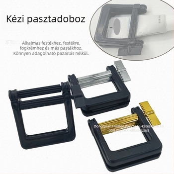 Kézzel használható hajfesték krém extruder szalonhoz; kézi működés; többfunkciós eszköz fogkrémhez, pigmenthez és arctisztítóhoz