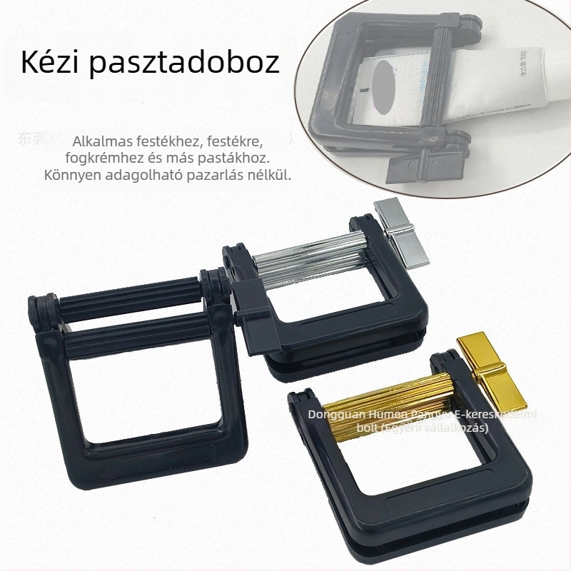 Kézzel használható hajfesték krém extruder szalonhoz; kézi működés; többfunkciós eszköz fogkrémhez, pigmenthez és arctisztítóhoz