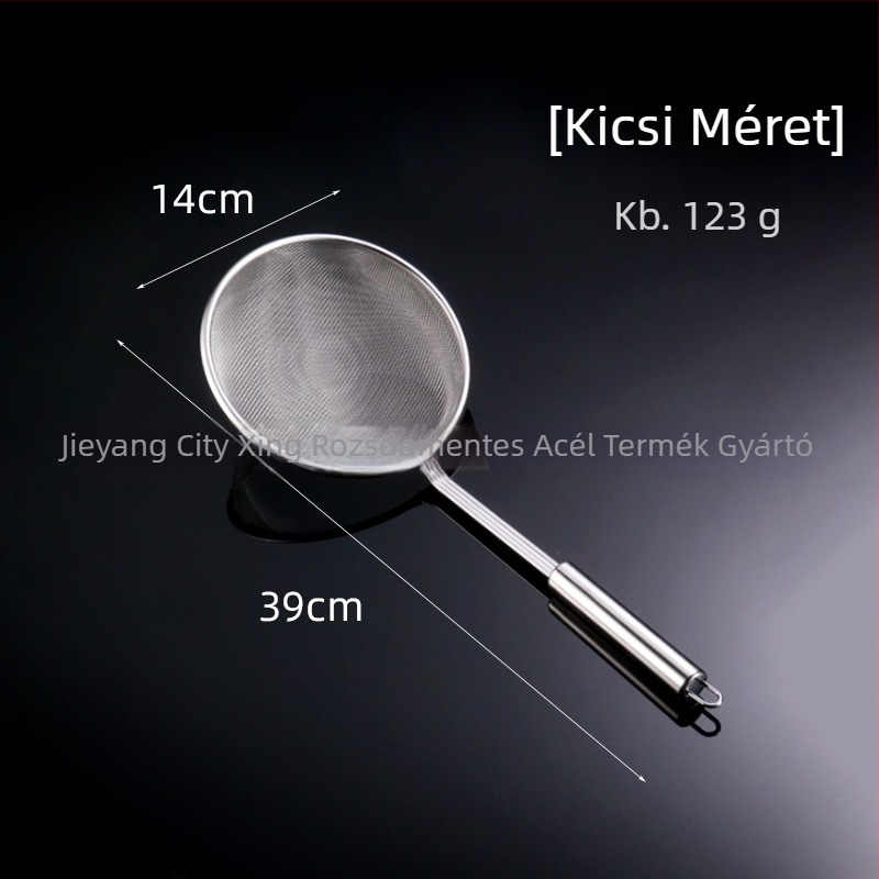 Rozsdamentes acél hálószita konyhához, égésgátló funkcióval, modern minimalist design, Jieyang eredetű, 2024-ben piacra dobva