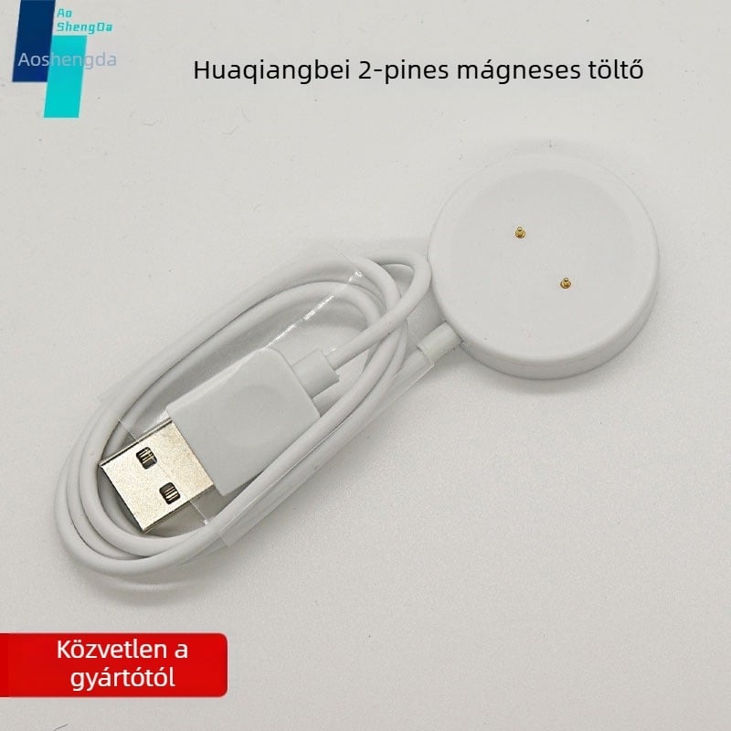 USB mágneses töltő Huaqiangbei GS37 okosórahoz — Márka Aoshida, Modell Huaqiang North, Kompatibil: GS37, Licencelhető magánmárka: Igen