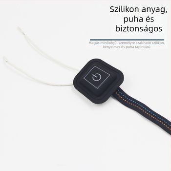 USB szilikon hőmérséklet-szabályozó kapcsoló, kötött töltőkábel, 2-vezetékes, 2A