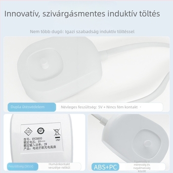 Induktív töltőalj Philips HX2 sorozat elektromos fogkeféhez — USB interfész, HX2482 töltő, márka Aoshengda