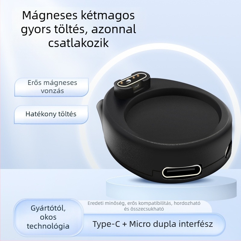 Garmin óra kettős USB töltőkábel – Venu3/Venu3S/Fenix7/7X/5S/6/6X | HS0515 | Márka One Seven