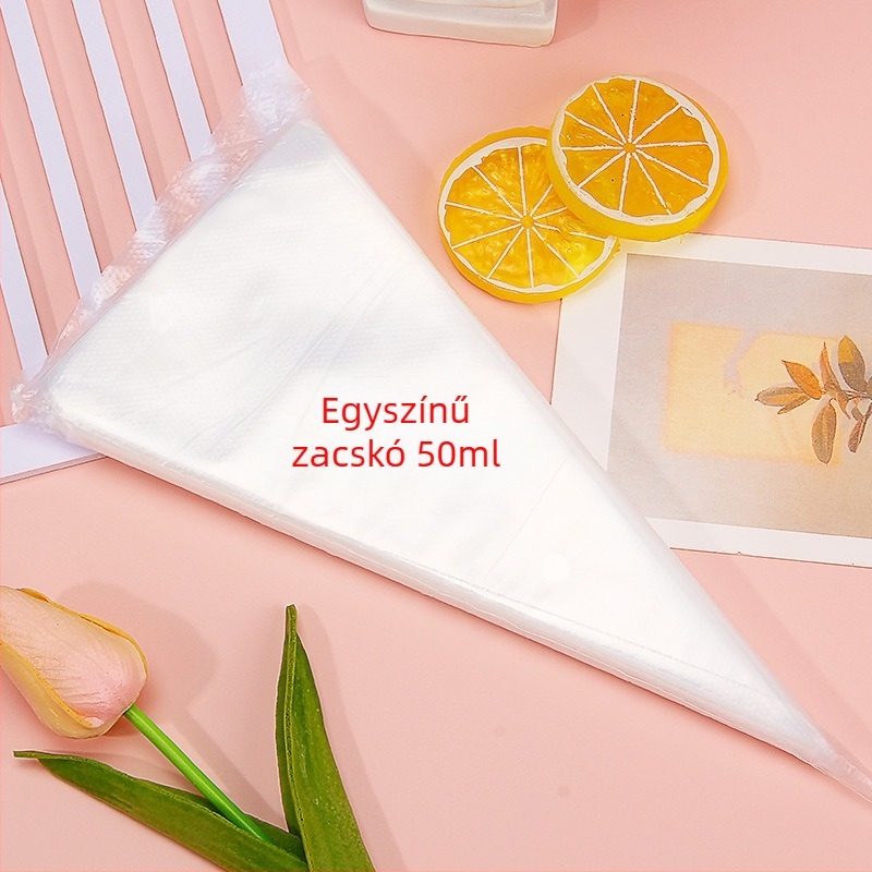 Díszítő zacskó | Műanyag | Csomagolás 50ml/100ml | 2021-ben debütált | Modern minimalist stílus