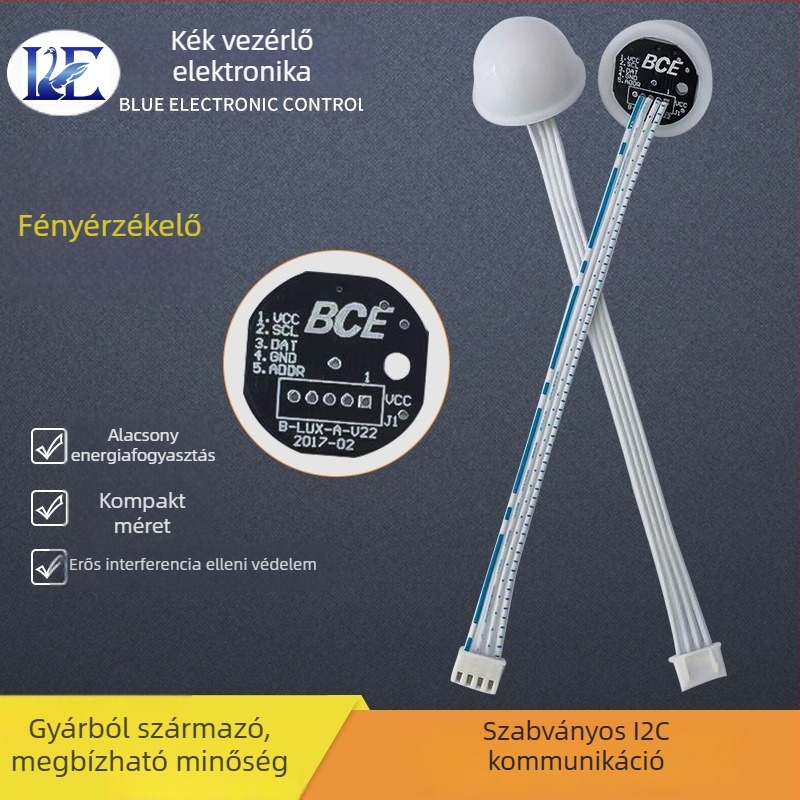 Blue Goose fényérzékelő – digitális áramú ipari modul, nagy pontosságú fényvezérlő szenzor