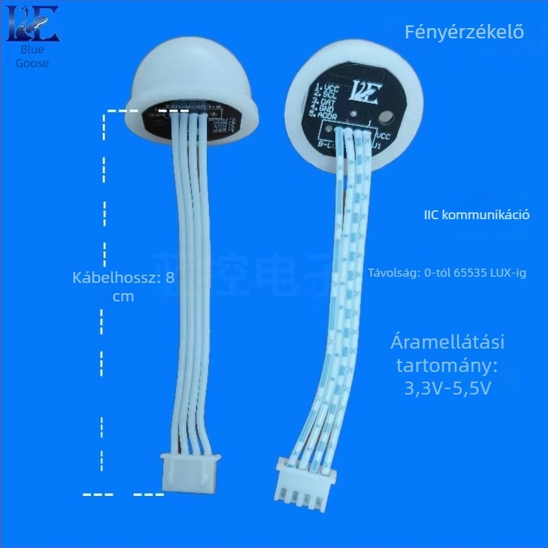 Blue Goose fényérzékelő – digitális áramú ipari modul, nagy pontosságú fényvezérlő szenzor