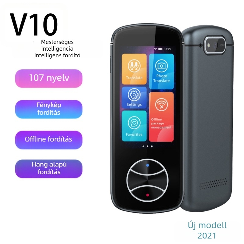 V10 beszédfordító offline és fotófordítással, Android