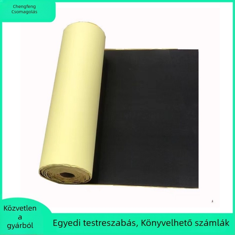 EVA habtekercs öntapadó hátoldallal, antistatikus, környezetbarát, kontúrvágásra kész, sűrűség és vastagság testreszabható