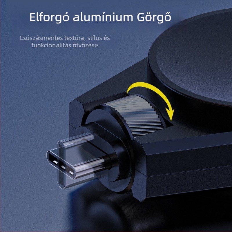 YINFISH Apple Watch töltő, USB-C interfész, hordozható 2 az 1-ben töltő Apple Watchhoz