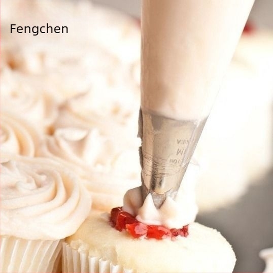 Dekoráló zacskók készlet, 100 db, háromszög alakú nyomózsák süteményekhez, krémhez és babpasztához, sűrített élelmiszer-minőségű anyag