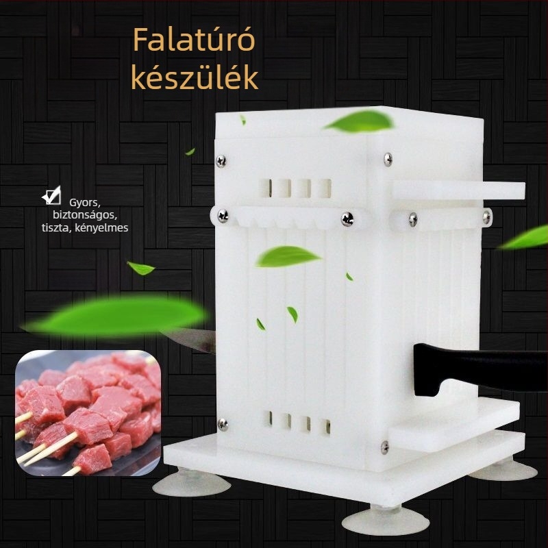 Grill nyárs készítő gép, Unique, összecsukható, négyzet alakú