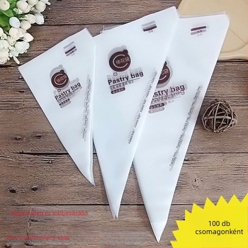 Egyszer használatos díszítő habzsák, vastagított, élelmiszer-minőségű anyag, márka Strong Merchants