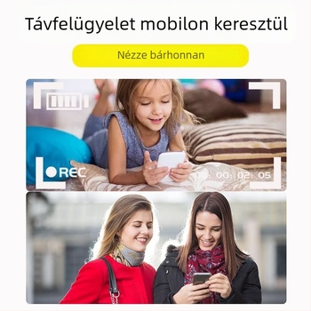 Töltés nélkül működő otthoni WiFi éjjellátó megfigyelő kamera, kültéri 4G vezeték nélküli, távoli hangfigyelés
