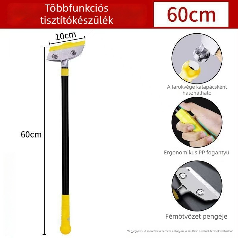 Többfunkciós kaparó tisztító eszköz – ragasztó és fugák eltávolítása, üveg, padló és márvány felületekre