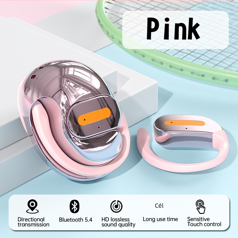 Fülhorgos Bluetooth fejhallgató, modell T09, 10 m hatótávolság, PC+ABS anyag, Bluetooth támogatás