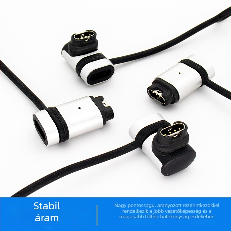 Világító töltőadapter fej Garmin Fenix 7-hez, kompatibil 6S/5X/Pro