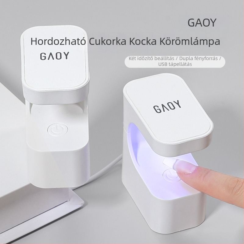 GAOY GOYA körömlámpa, Small Sugar modell, licencelt magáncímke, hazai márka