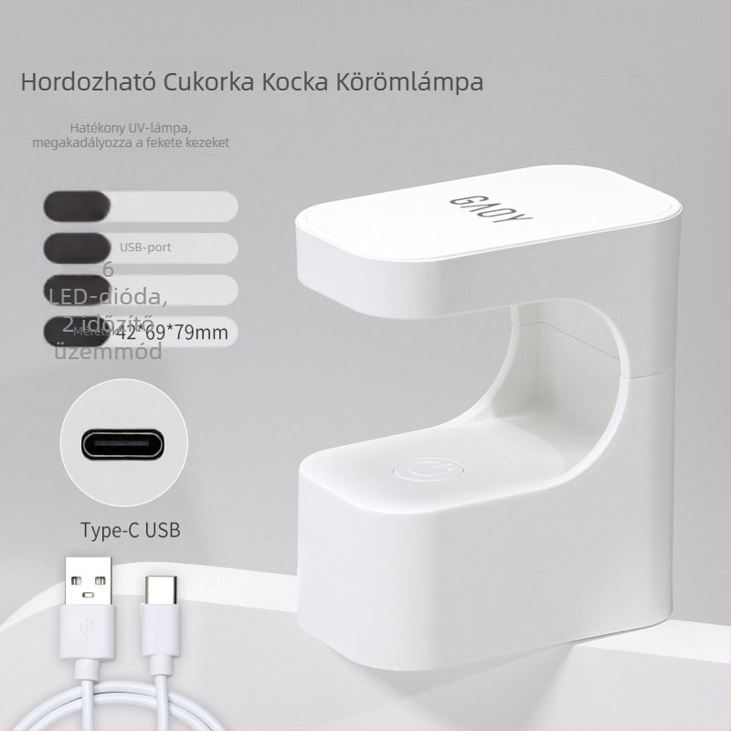 GAOY GOYA körömlámpa, Small Sugar modell, licencelt magáncímke, hazai márka
