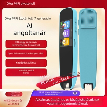 Olvasó toll A9 – műanyag, 5V, újratölthető lítium-akkumulátor, olvasó eszköz