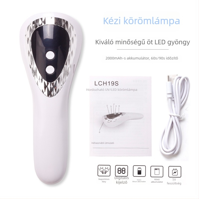 Dimei LCH19S LCD kézi körömlámpa 90 g
