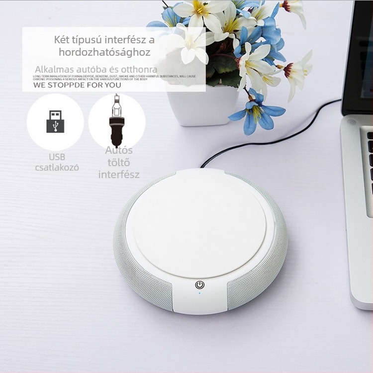 Napelemes autóba szerelhető légtisztító CZ-Z2, 5 millió negatív ionokkal