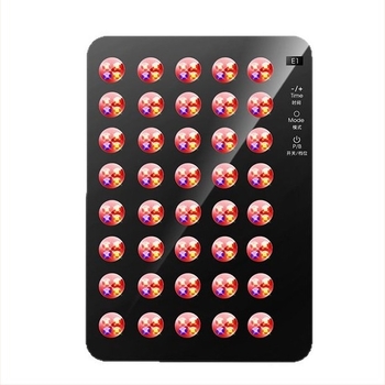 Yike fizioterápiás eszköz otthoni használatra, hordozható, külső akkumulátor 2000 mAh, fényterápia