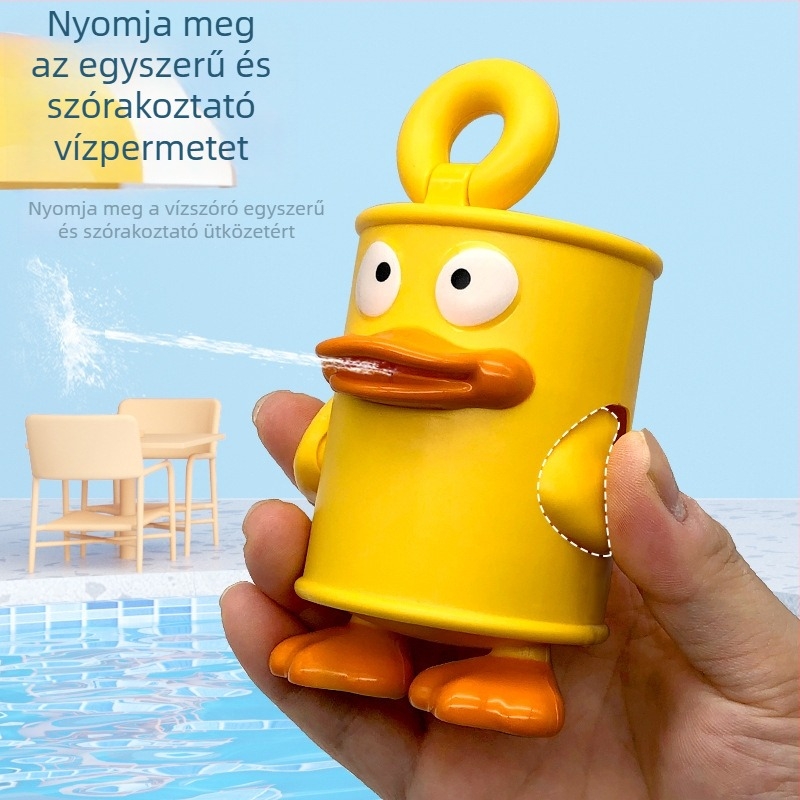 Mini vízipisztoly — műanyag, vízsugár-játék, 4–6 éveseknek