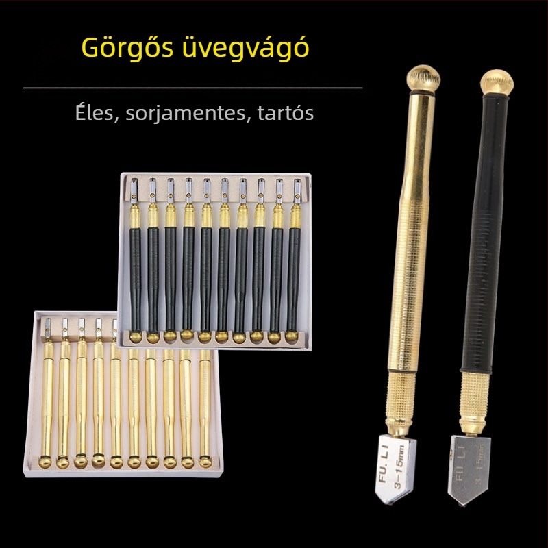 Zixuan üvegvágó – görgős típusú vágó üveghez, csempéhez és kőlemezekhez