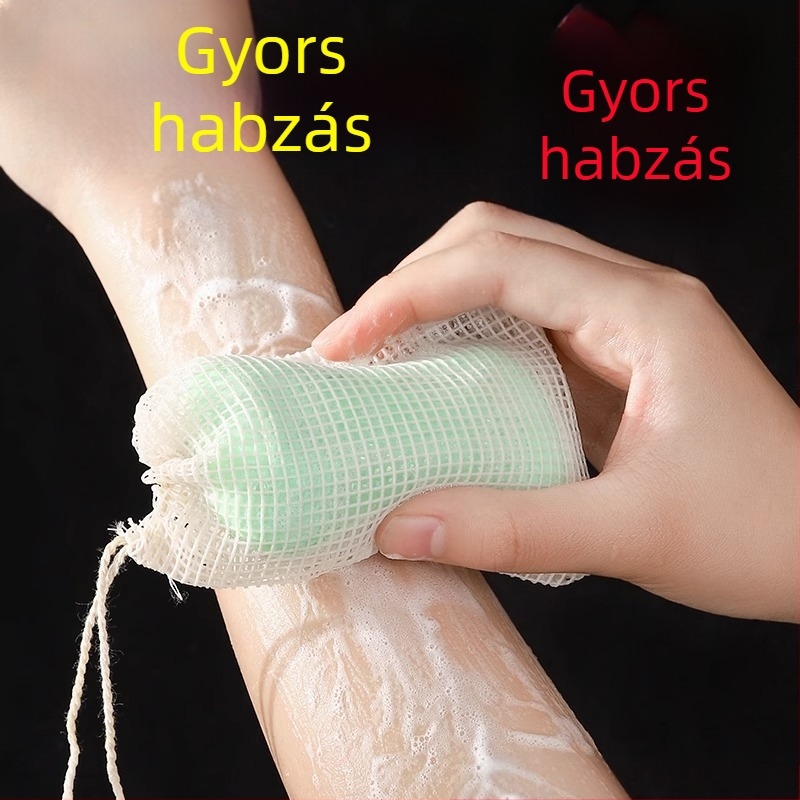 Friendly pamutszál habosító háló arctisztításhoz – otthoni használatra, standard