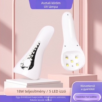 Langyi YC-01 kézben tartható manikűr lámpa intelligens érzékelővel és hosszú élettartamú LED-del gyors szárításhoz