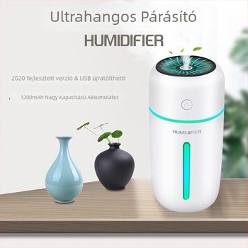 FEILIAN XRH-026 Autóban használható levegőtisztító és párásító – mindent egyben, aromázás és sterilizáció, USB 3W