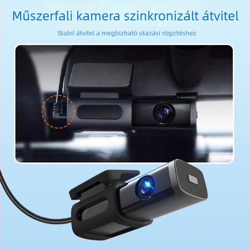 Type-C töltőkábel dash cam-hez, USB-modifikált autós töltőkábel