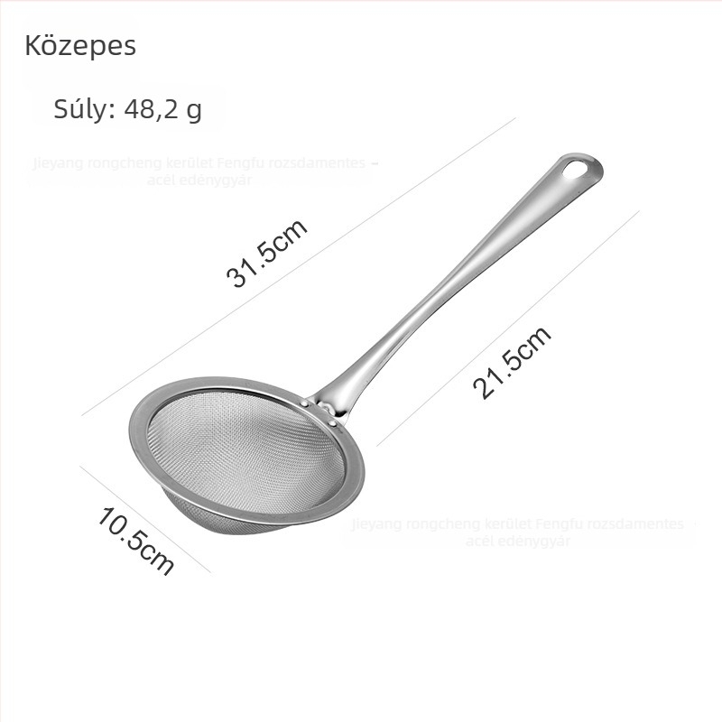 Rozsdamentes acél szűrő-szita szója tejéhez – ideális tészta és gyümölcslevek szűrésére, 201 rozsdamentes acél, Jieyang, 2021