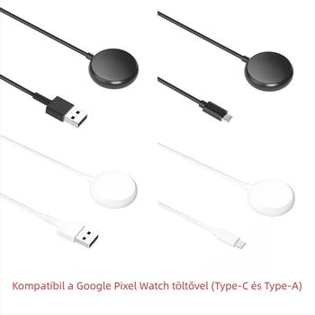 Aoshengda Google Pixel Watch USB-C mágneses alapú vezeték nélküli töltő