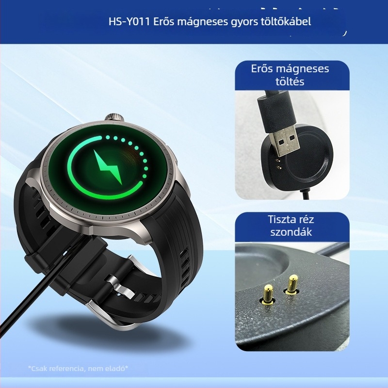 USB töltőbázis Huami Amazfit T-Rex 3-hoz, szétválasztott töltőkábel csatlakozóval, márka Oyu, modell HS-Y011