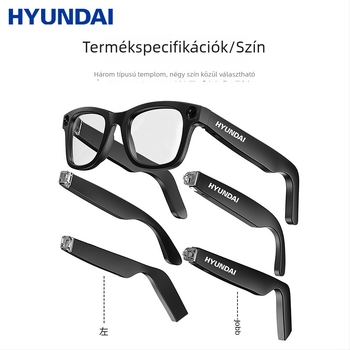 Okos szemüveg: 8MP Sony kamera, objektumfelismerés, AI fordítás, 32GB belső memória, TR90 keret