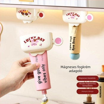 Falihoz rögzíthető fogkrém kinyomó és arctisztító klip, Keeping safe, általános felhasználás, 2 stílus