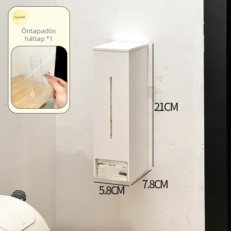 Nagy kapacitású falra szerelhető textiltároló táska (Modell Aa212112, Anyag: pamutmentes szövet, Stílus: Japán, Beltéri használatra)