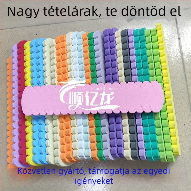 EVA habszivacs keresztszemes tekerőtábla, 10 mm vastagság, sűrűség 38
