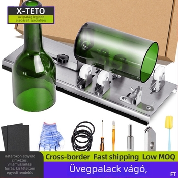 Gördülő üveg kés az üvegpalackok vágásához, DIY eszköz