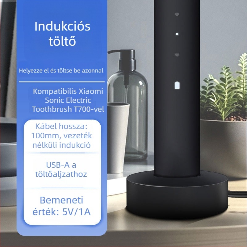 USB töltőkábel Xiaomi elektromos fogkeféhez, modellek T700, T501, T501C, T301, T302