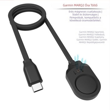 Garmin MARQ Gen2 mágneses USB-C gyors töltőkábel okosórához